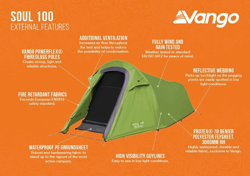 Vango Soul 100 Tent 3 Vango Soul 100 Tent - Image 3