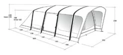 Outwell Springville 5SA Package -Travel And Tent springville 5sa dimensions 2