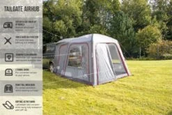 Vango Tailgate AirHub Low Awning -Travel And Tent tailgate air hub awning features