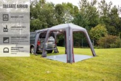 Vango Tailgate AirHub Low Awning -Travel And Tent tailgate airhub features