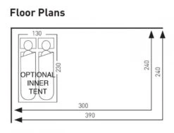 Sunncamp Ultima Versara Air 390 Awning -Travel And Tent ultima versara air 390 300 floor plan