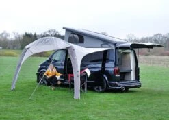 Vango AirBeam Sky Canopy 2.5m -Travel And Tent vango 2020 lifestyle awning additions sky canopy airbeam hi 6 1