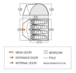New Products -Travel And Tent vango 2022 tents floorplan alpha 400 hi 01 min