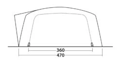 Outwell Vermont 7PE Tent -Travel And Tent vermont 7pe width