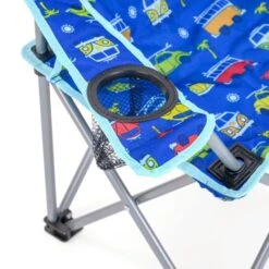 Volkswagen Kids Blue Camping Chair -Travel And Tent vw kids chair 3