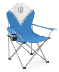 Volkswagen Blue Deluxe Padded Chair -Travel And Tent vwx 1