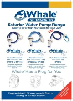 Whale Watermaster EP1612 High Flow Pump -Travel And Tent whalewatermasterpumprange 0414 page 001